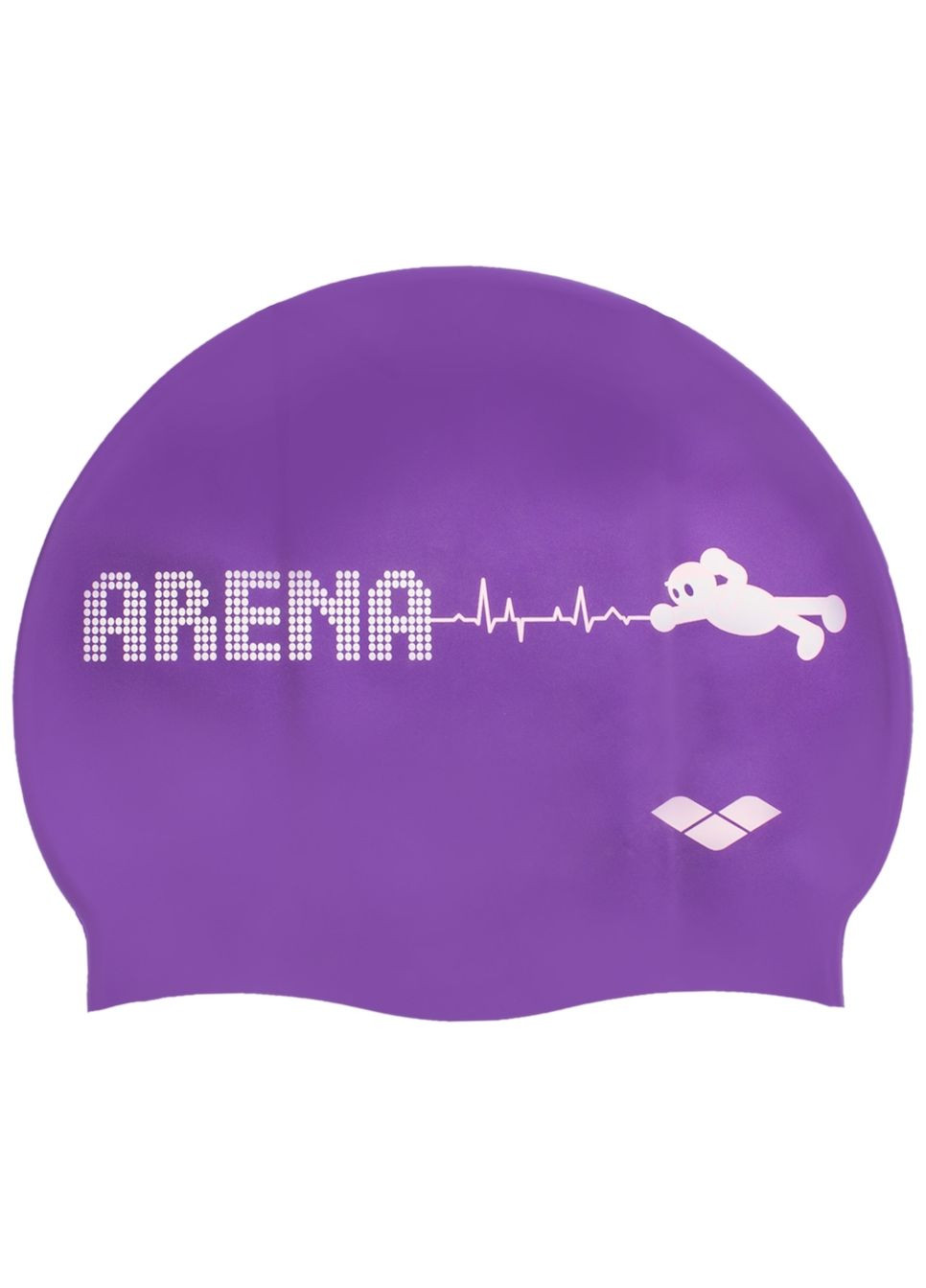 Шапочка для плавання дитяча KUN JUNIOR CAP AR-91552-90 (силікон), фіолетова (5483591) Arena (315032202)