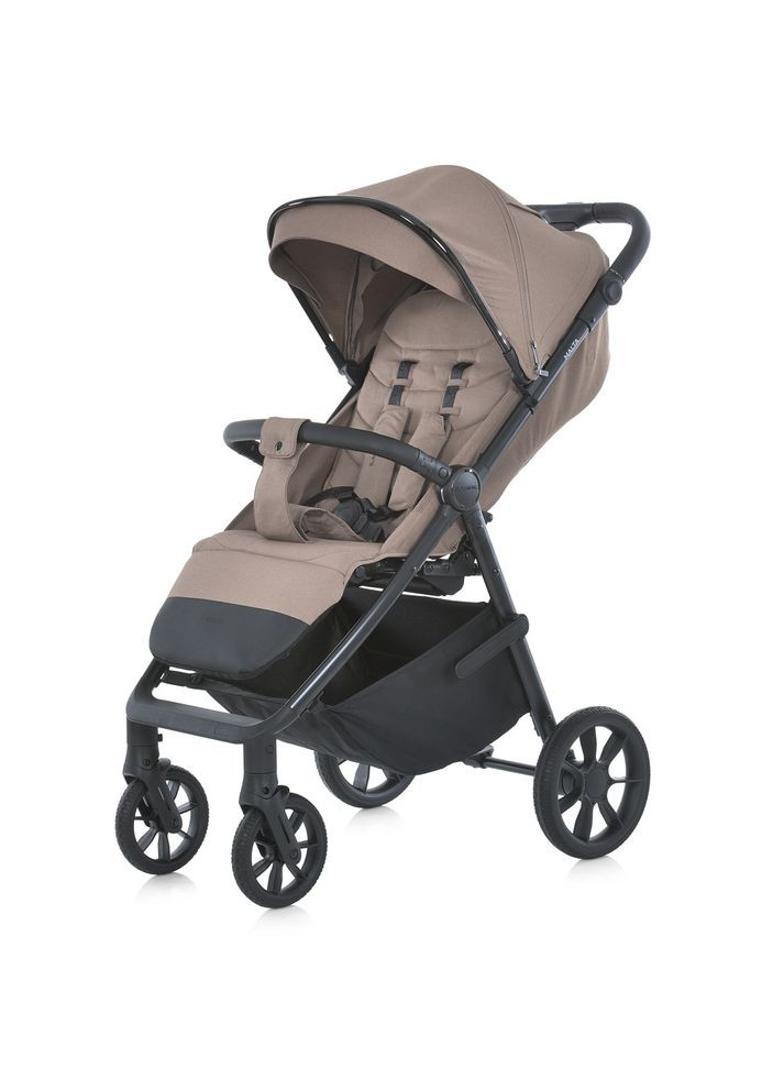 Коляска дитяча MALTACoffee Beige прогулянкова з москітною сіткою дощовиком та чохлом для ніжок у комплекті Бежева (ME 1182) El Camino (334003799)