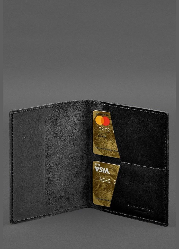 Шкіряна обкладинка для військового квитка з кишенями 7.2 чоний краст (A-028340) BlankNote (328961619)