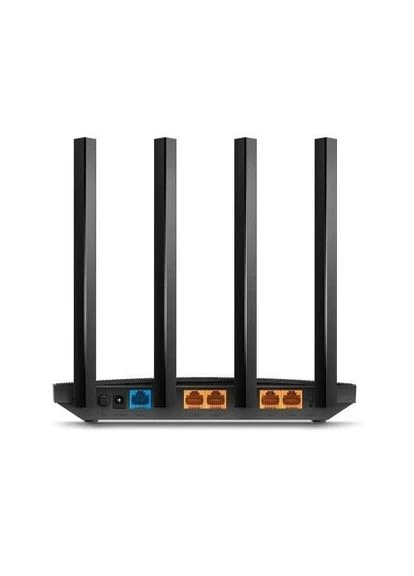 Роутер Archer C6U, Wi-Fi 802.11a/b/g/n/ac, до 867 Мбит/с, 2.4/5GHz, 4x100/1000 Мбит/с, RJ45 100/1000Мбит/с, 4 внешние несъемные TP-Link (395336692)