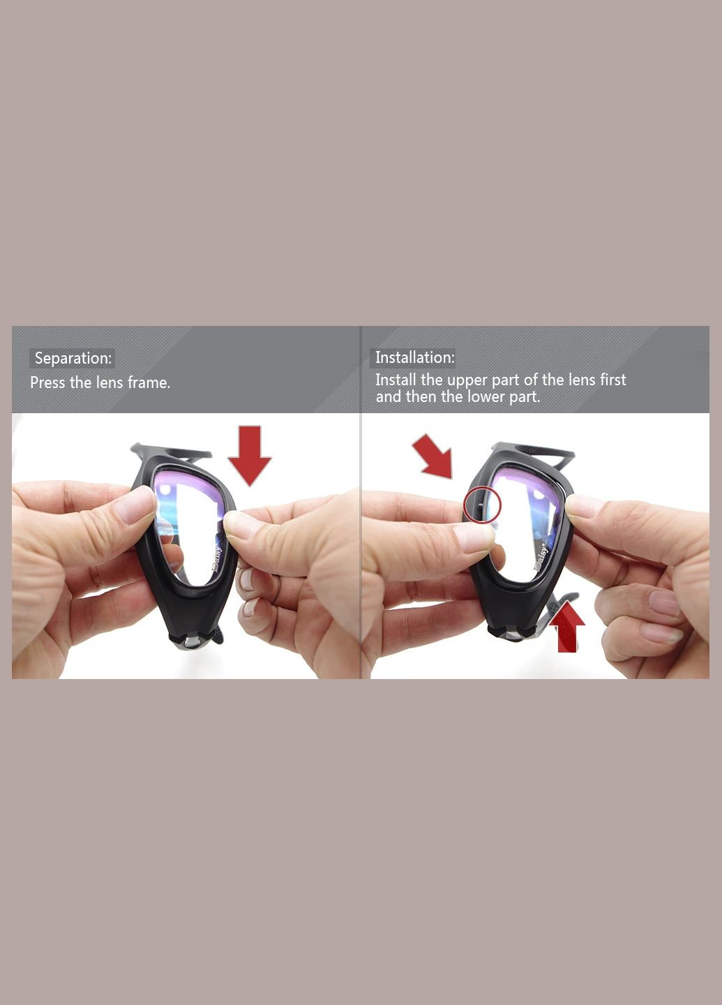 Очки C5 Daisi С5 тактические защитные поляризационные Daisy (346058802)