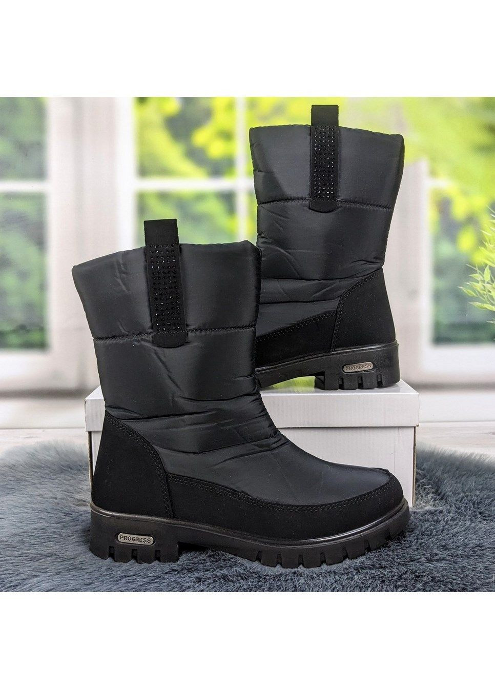 Чоботи дутіки зимові жіночі Progress (302654138)