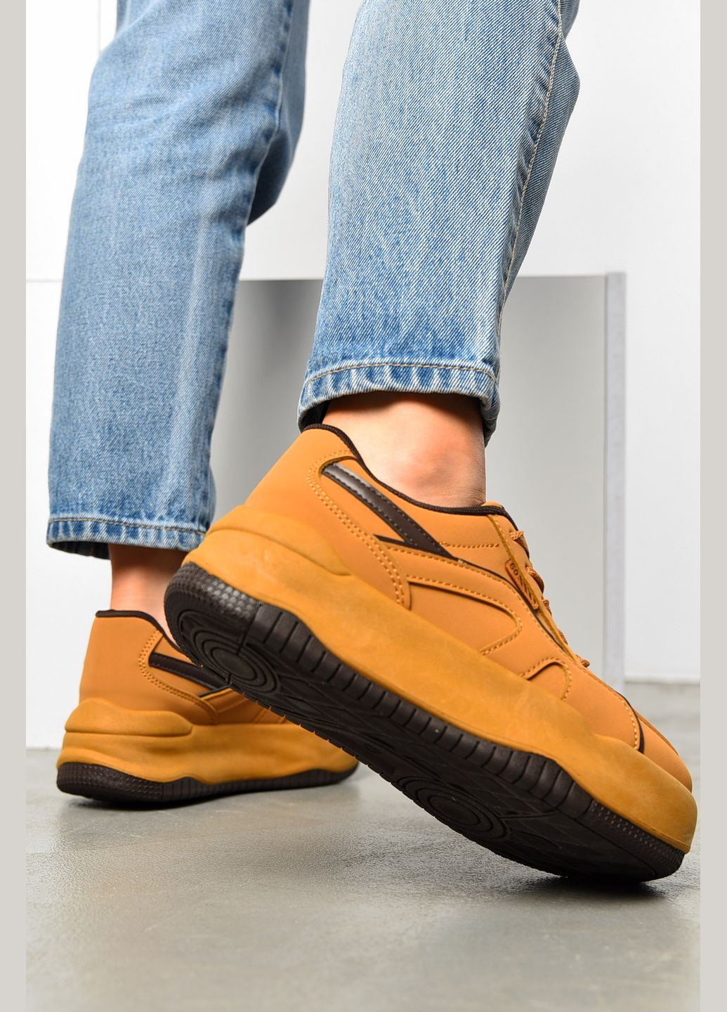 Кросівки жіночі цегляного кольору Let's Shop теракотові демісезони (315913363)