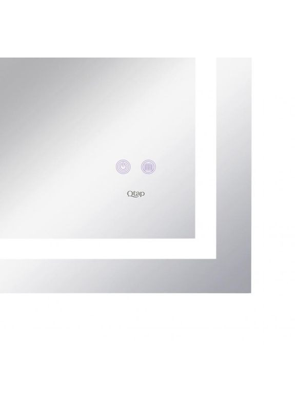 Дзеркало Mideya (MI1) 800х700 з LED-підсвічуванням Touch, з антизапотіванням, з димером QT2078NCF8070W Qtap (336933027)