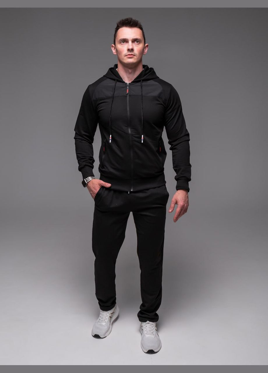 Чоловічий спортивний костюм з капюшоном трикотажний Vakko (338782722)