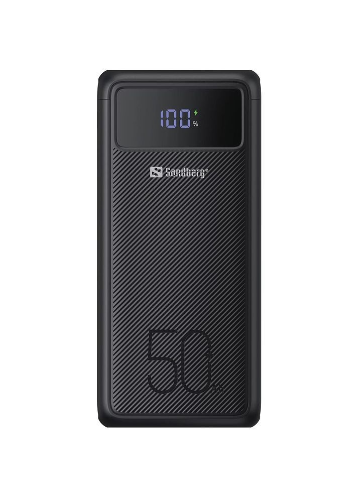УМБ PD 50000mAh 130W PD, 3хUSB 3xTypeC LED 2W Sandberg (315435248)