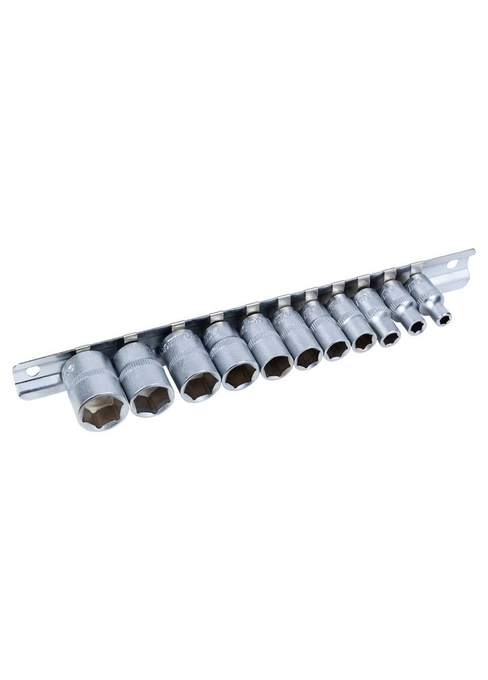 Набор шестигранных насадок 1/4" на планке 11шт CrV (6003401) Sigma (386517237)