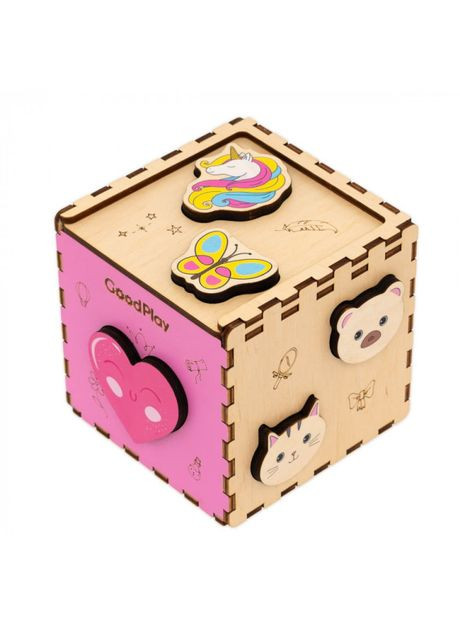 Кубик-сортер Good Play Сказочный мир (CUB-4-005) GoodPlay (370255079)