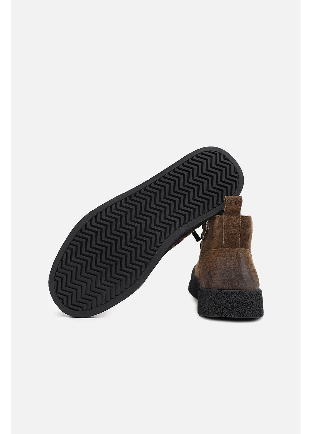 Хаки осенние ботинки мужские цвет хаки цб-00275509 Yuki