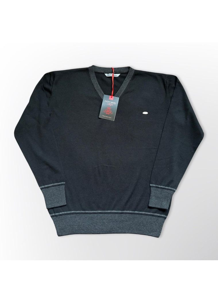 Чорний демісезонний светр для хлопчика incity boys чорний (0663) No Brand