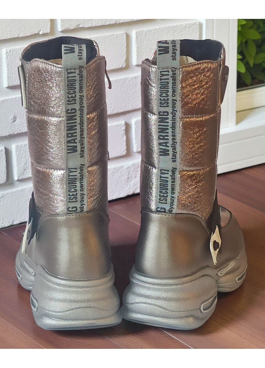 Зимові чоботи для дівчини підлітка,підліткові дутики на вовні, зимові високі чоботи для дівчини Tom.M (365771803)