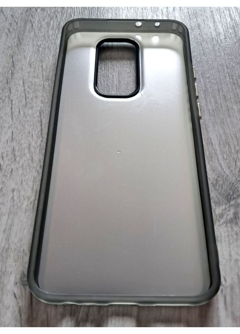 Чехол на Redmi 9 силиконовые борты акриловый бампер с кошачьей лапкой Xiaomi (360897019)