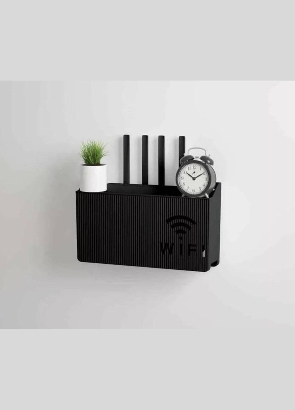 Тримач полиця підставка для роутера Colnse Чорний No Brand (330778985)