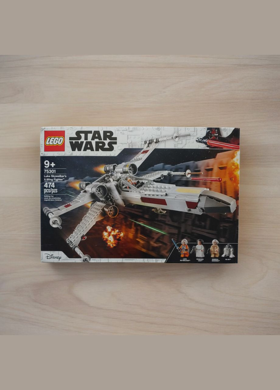 Конструктор Star Wars 75301 Винищувач X-wing Люка Скайвокера Luke Skywalker's X-Wing Fighter Lego (370159531)