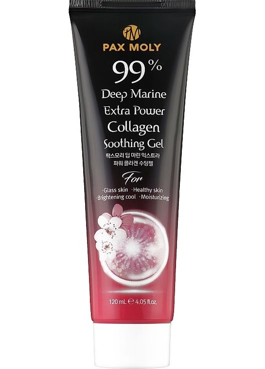 Универсальный гель с морским коллагеном Deep Marine Collagen Soothing Gel 300ml (836394-44180278) Pax Moly (368644466)