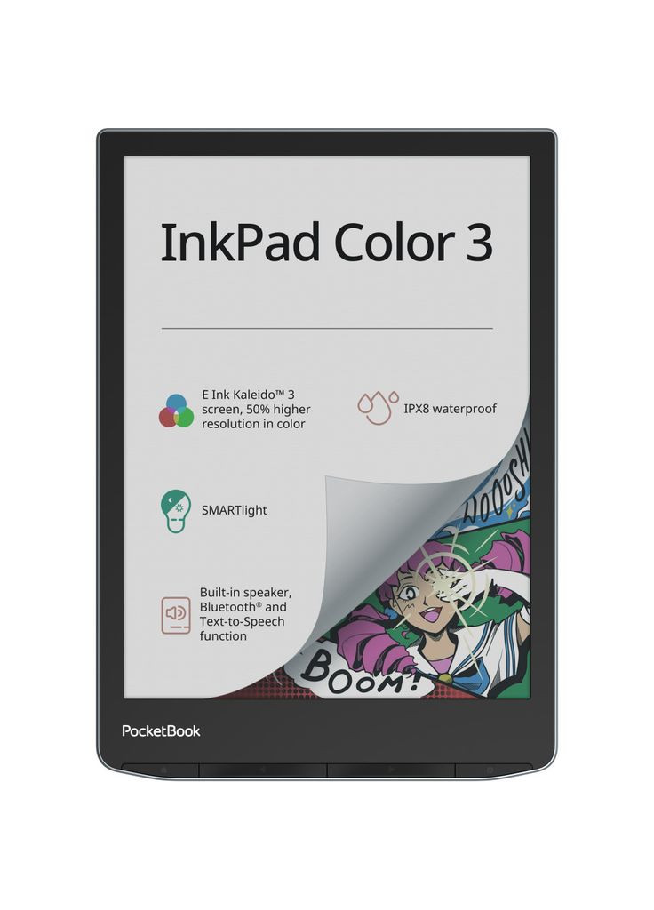 Электронная книга 743K3 InkPad Color 3, Stormy Sea (PB743K3-1-CIS) PocketBook (373002380)