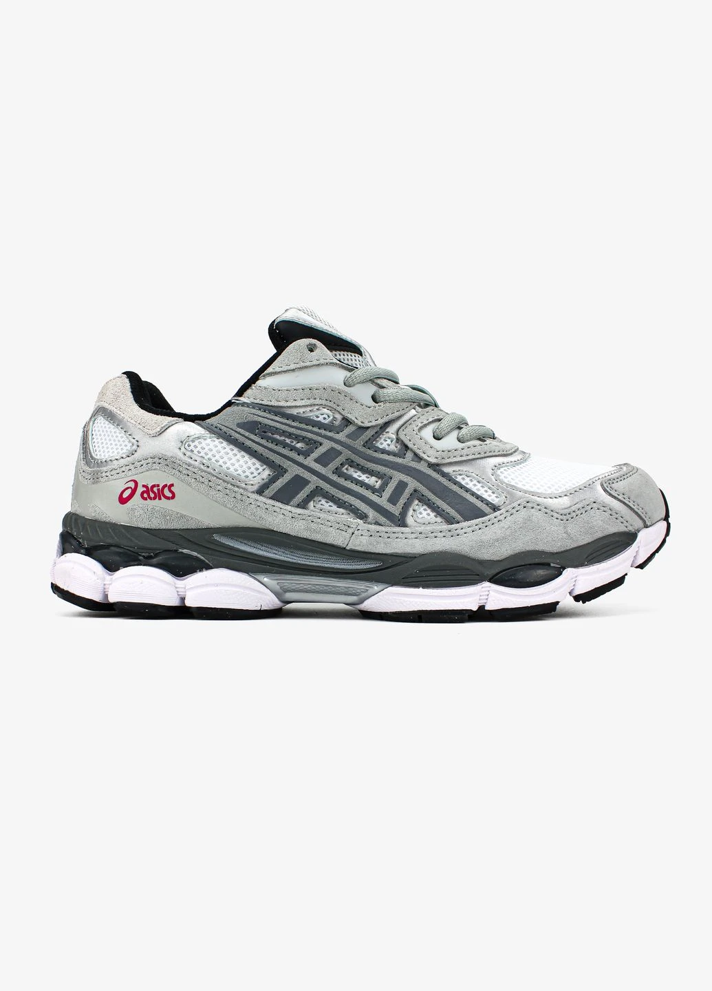 Кросівки жіночі і чоловічі Asics Gel-NYC white steel grey | Асікс Гель-НЮК сірі No Brand сірі демісезони (346425922)