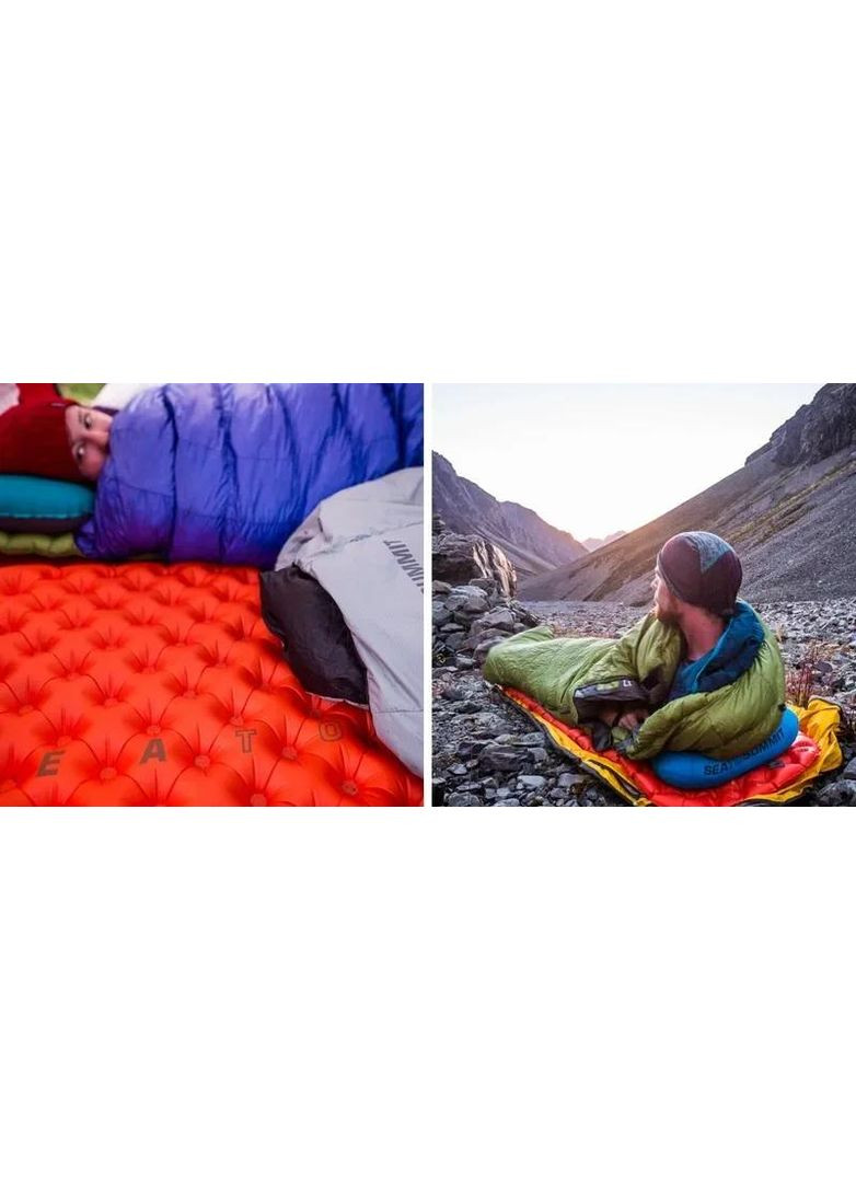 Надувна подушка Aeros Premium Pillow, 13х42х30см, Lime від Sea To Summit (338371147)