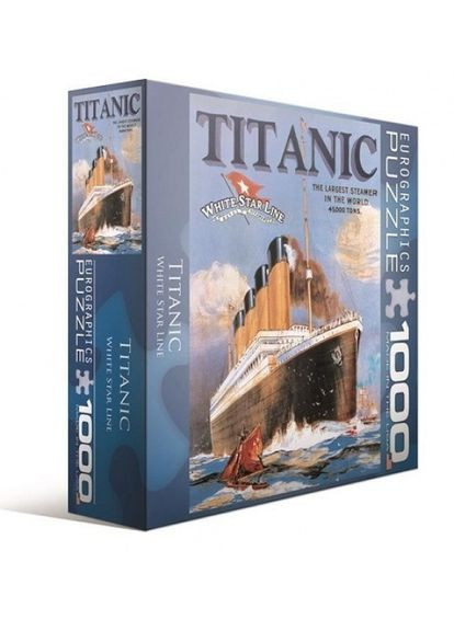 Пазл Titanic (1000 шт.) Eurographics (328944602)
