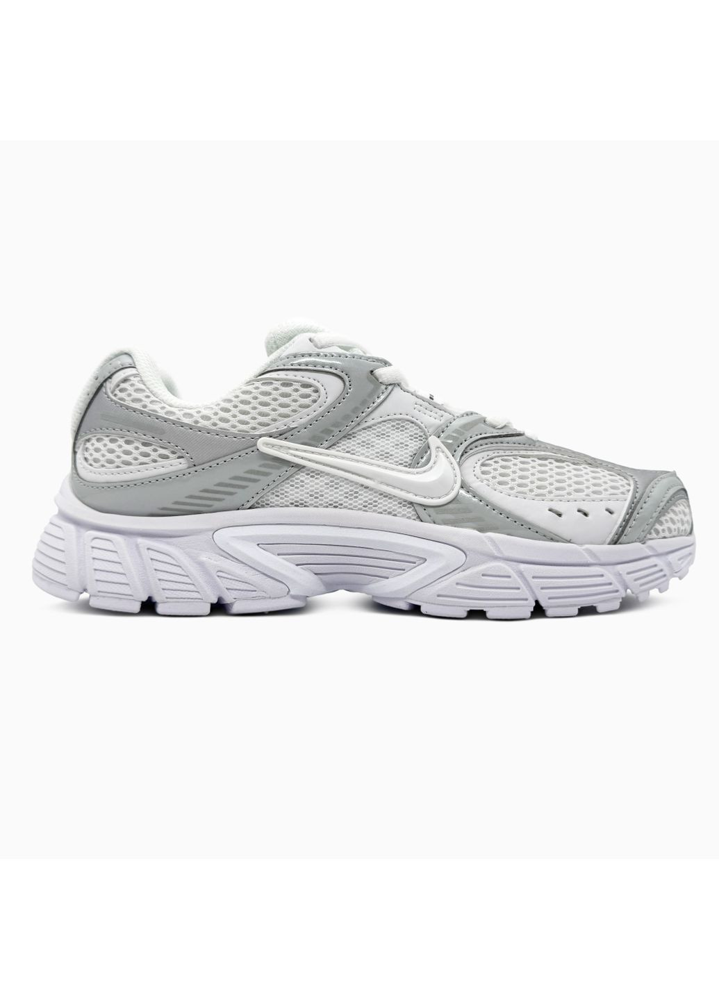 КРОССОВКИ ЖЕНСКИЕ NIKE V5 RNR WHITE / SILVER НАЙК V5 RNR No Brand белые демисезоны (369389362)