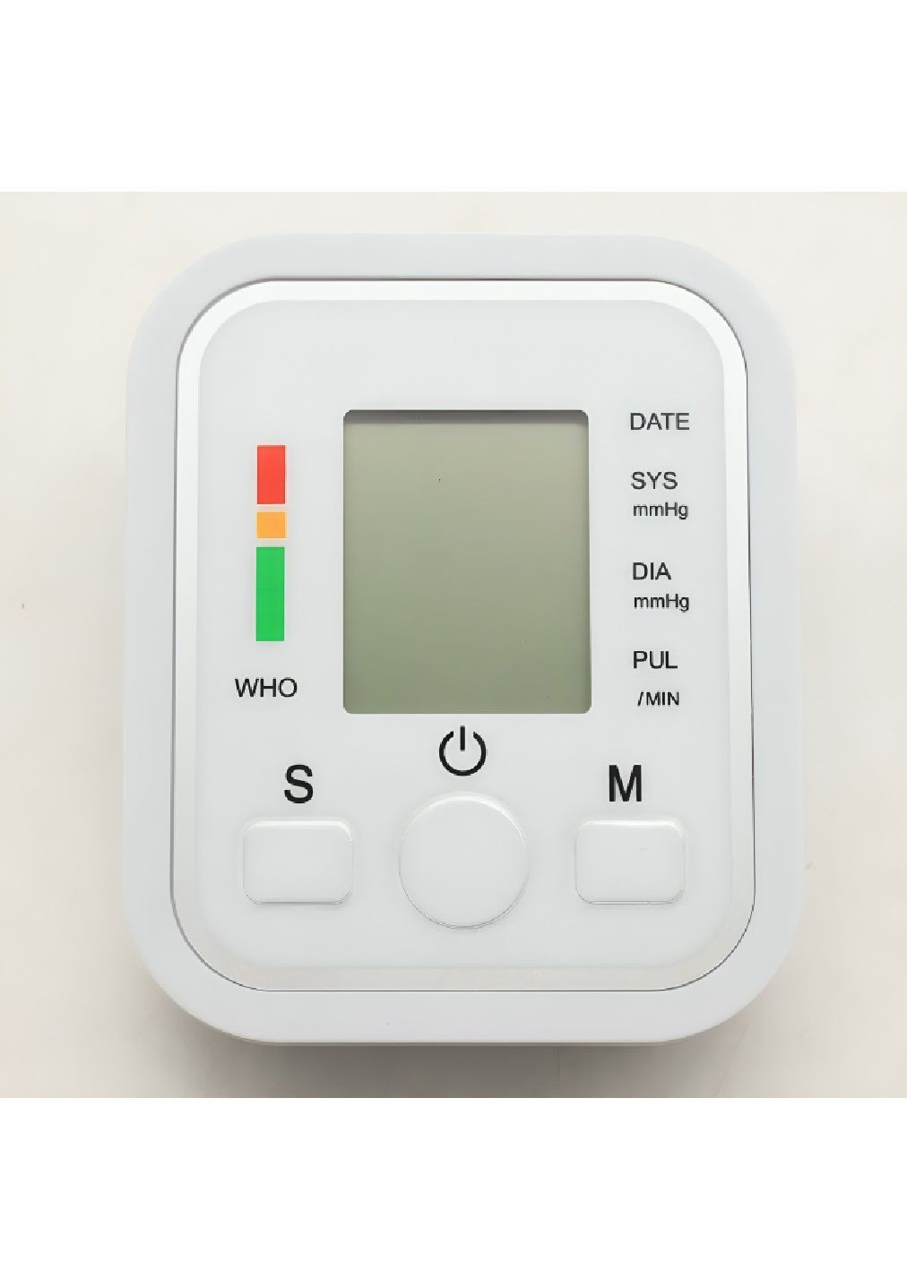 Автоматичний тонометр для вимірювання тиску з блоком пам'яті індикатором аритмії 11.5х9.6х5.9 см (480036-Prob) Unbranded (328512099)