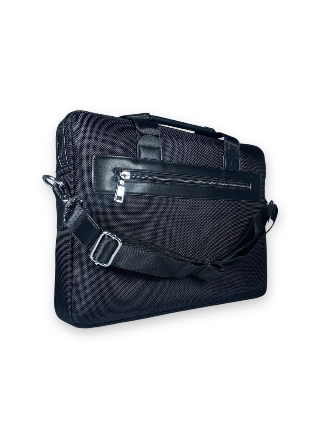 Сумка для ноутбука мужская, 1 отдел, фронтальный карман, карман на обороте, размер: 35*27*10 см, черный Filippini (285814852)