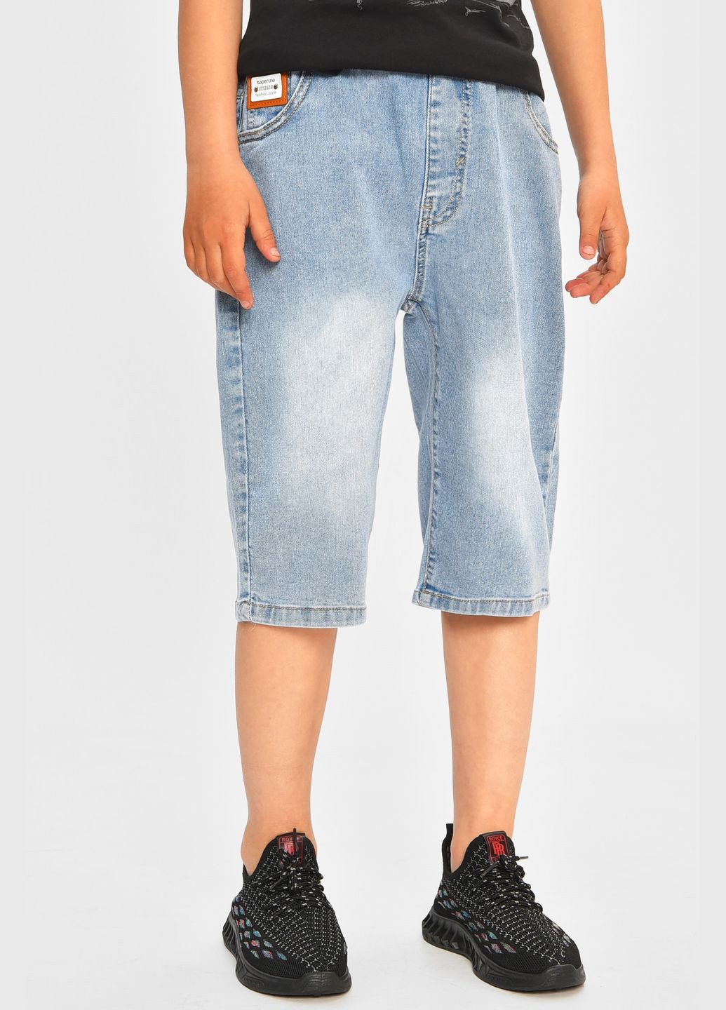 Бриджи детские для мальчика голубого цвета Let's Shop (333299596)