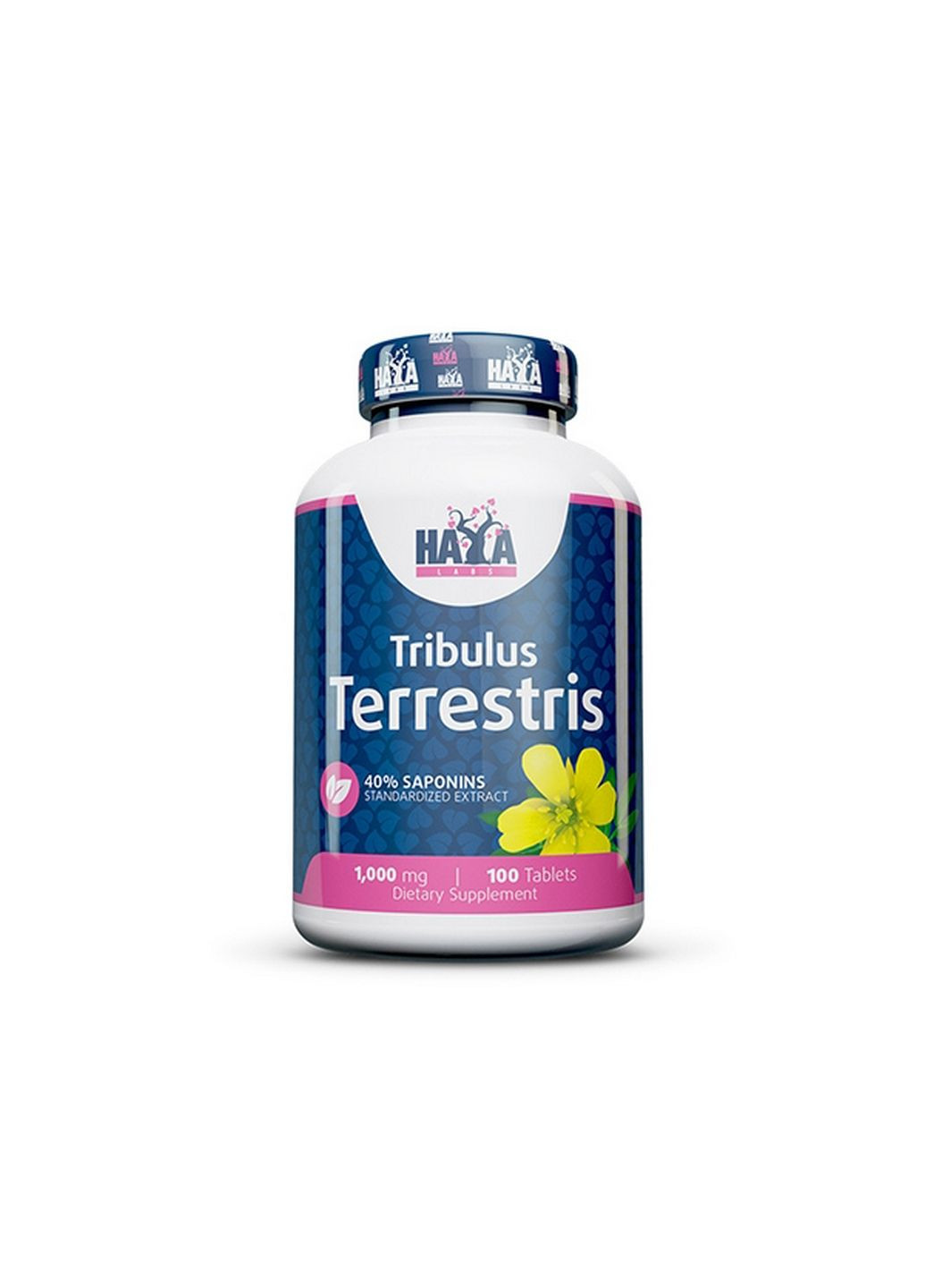 Стимулятор тестостерону Tribulus Terrestris 1000 mg, 100 таблеток Haya Labs (315874860)