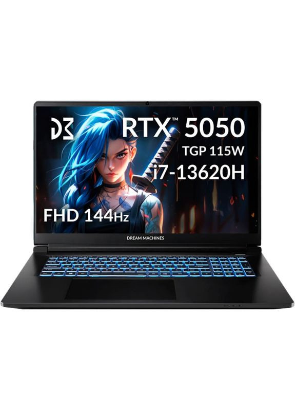 Ноутбук RG5050-17 Black (RG5050-17UA28) Dream Machines (370034162)