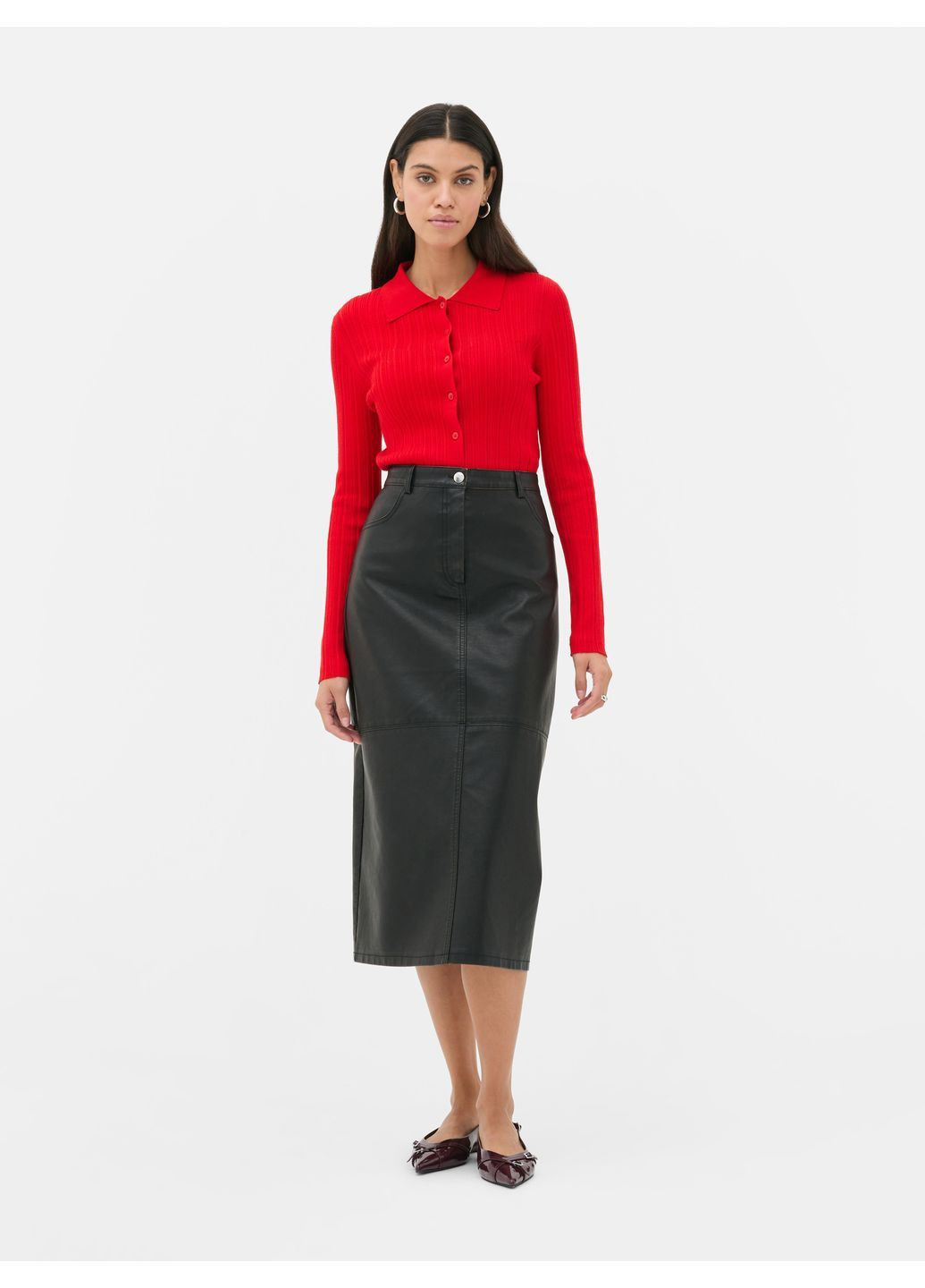 Красный кардиган Primark