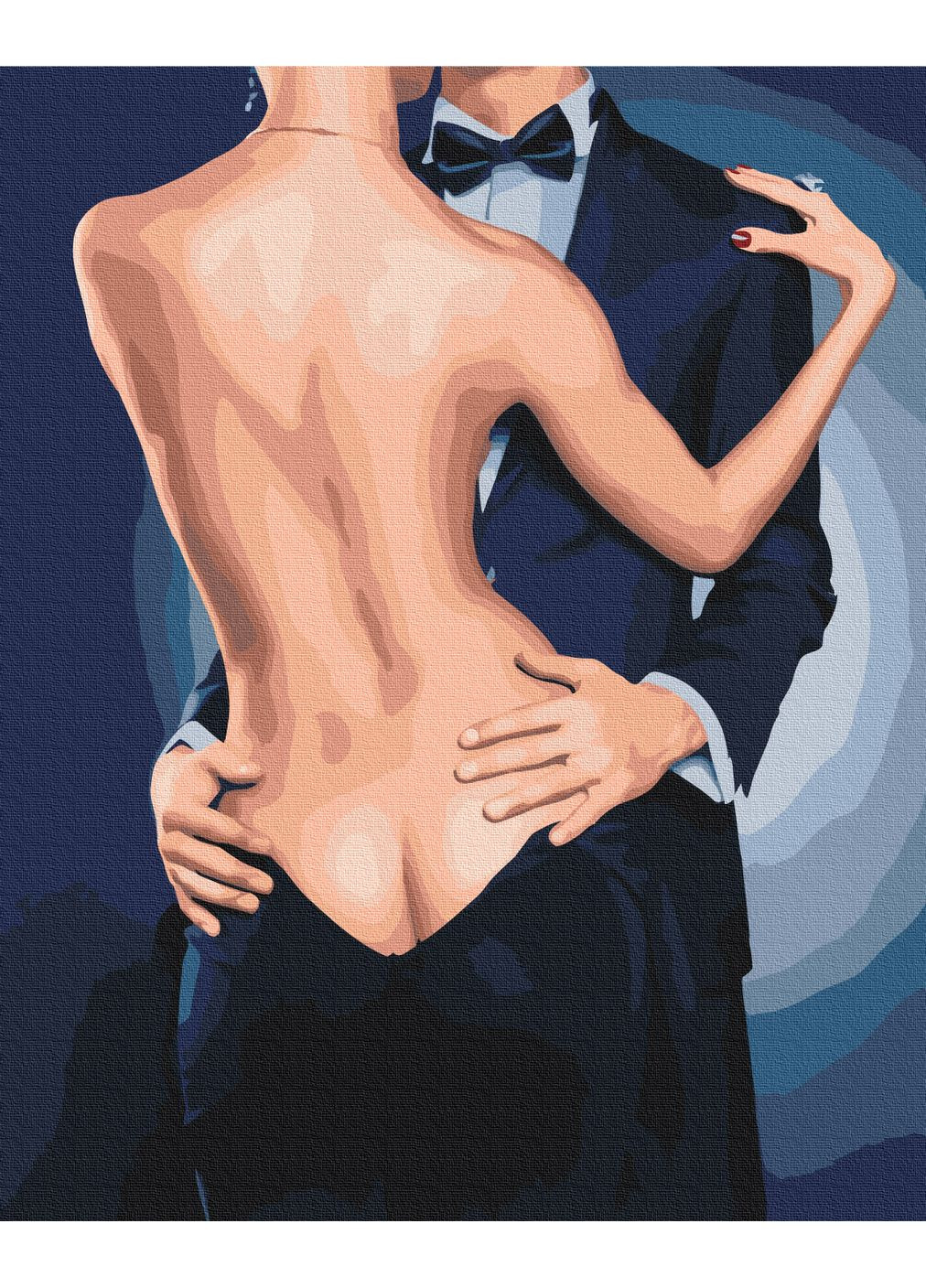 Картина по номерам "Джентльменские объятия" BS53917 Brushme (384211109)