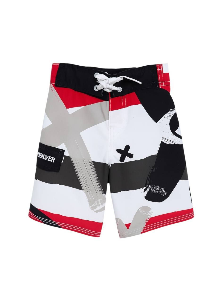 Шорти Біло-червоний Quiksilver (358067962)