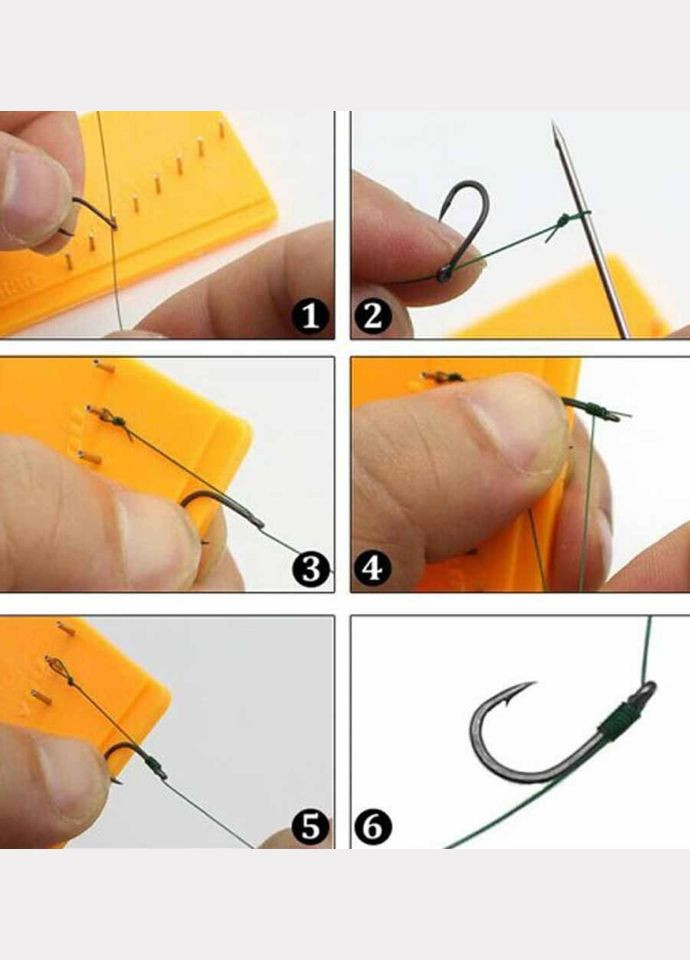 Инструмент для изготовления методных волосяных поводков c фиксированной длиной CZ Method Feeder Hair Gauge No Brand (350625936)