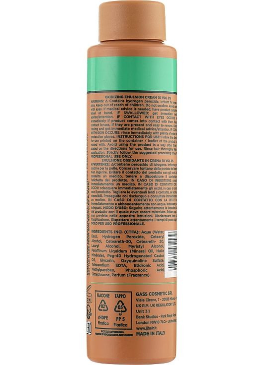 Окислювальна крем-емульсія 10VOL 3% - 150ml (967375-128755) JJ's (368887579)