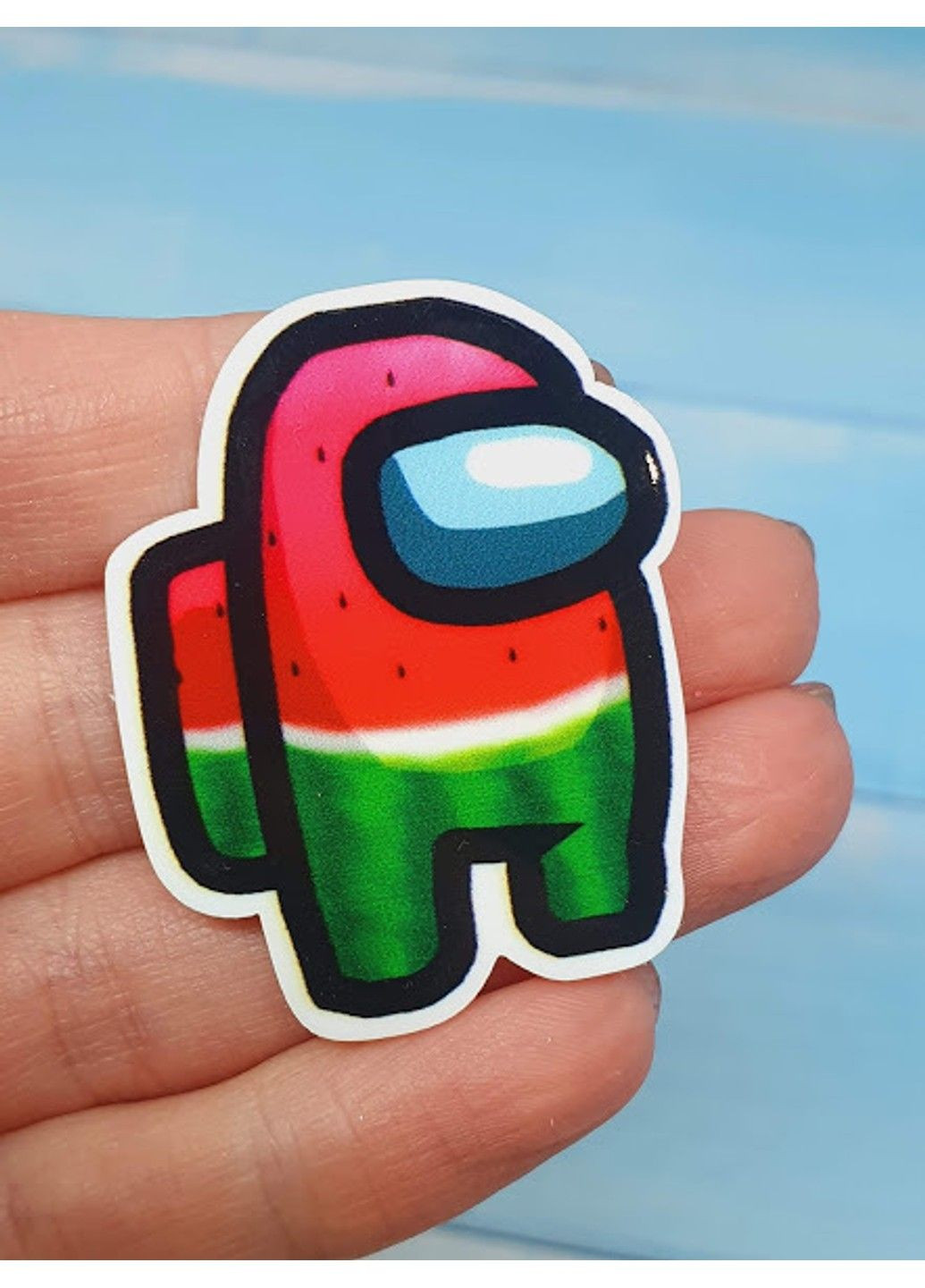 Середина для бантов, 4 см, Амонг Ас (клубничка), шт No Brand (306554110)