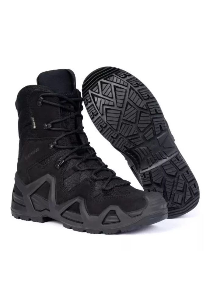 Черные зимние черевики black Lowa