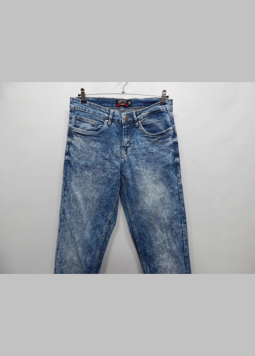 Джинси чоловічі Identic man denim (slim) оригінал (32Х34) 180DGM No Brand (315635108)
