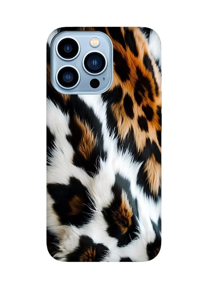 Матовий чохол з чорними боками на iPhone 13 Pro Max Ніжність хутра (принт 396) Creative (355402256)
