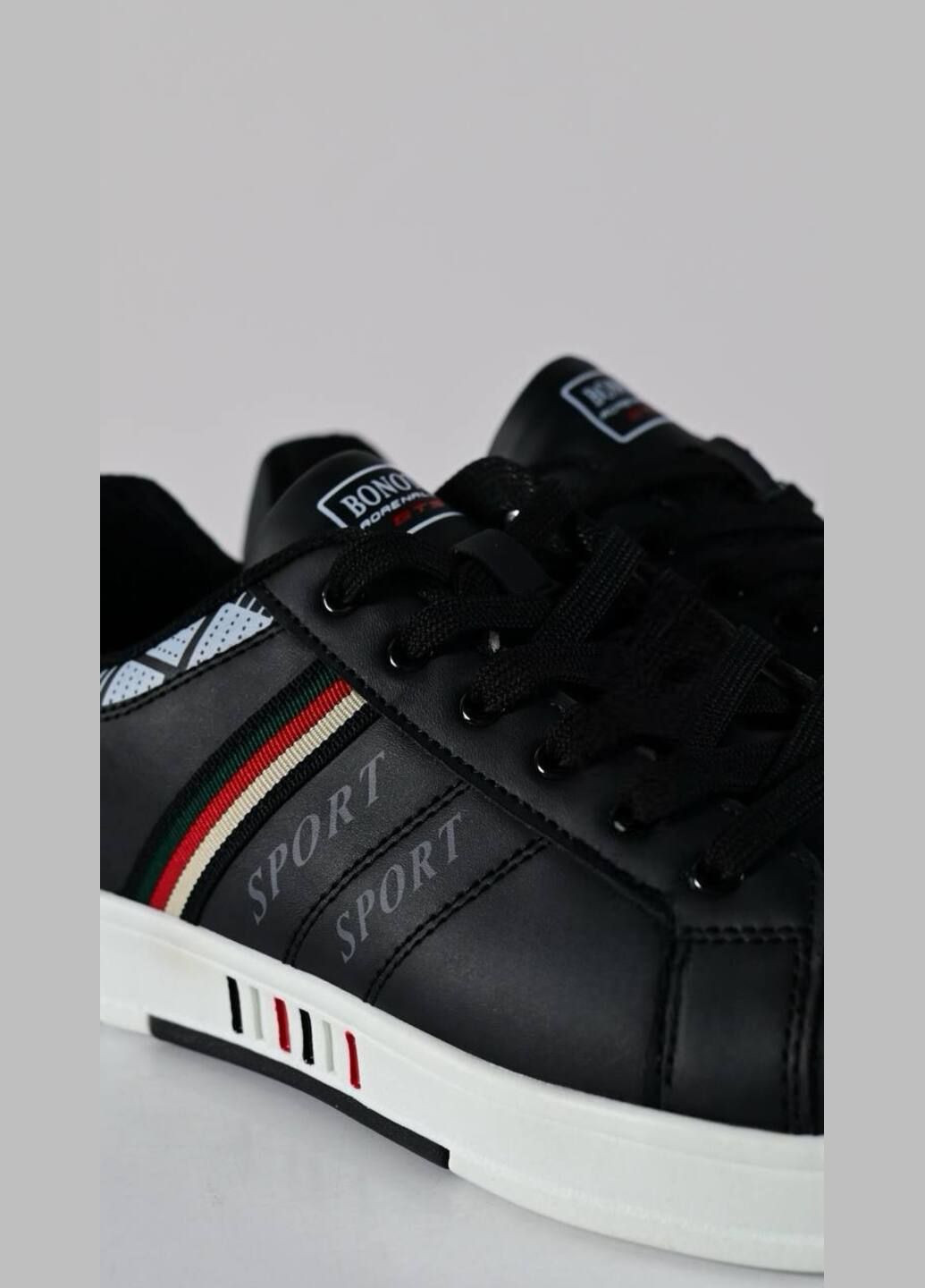 Чорні Осінні кросівки чоловічі No Brand