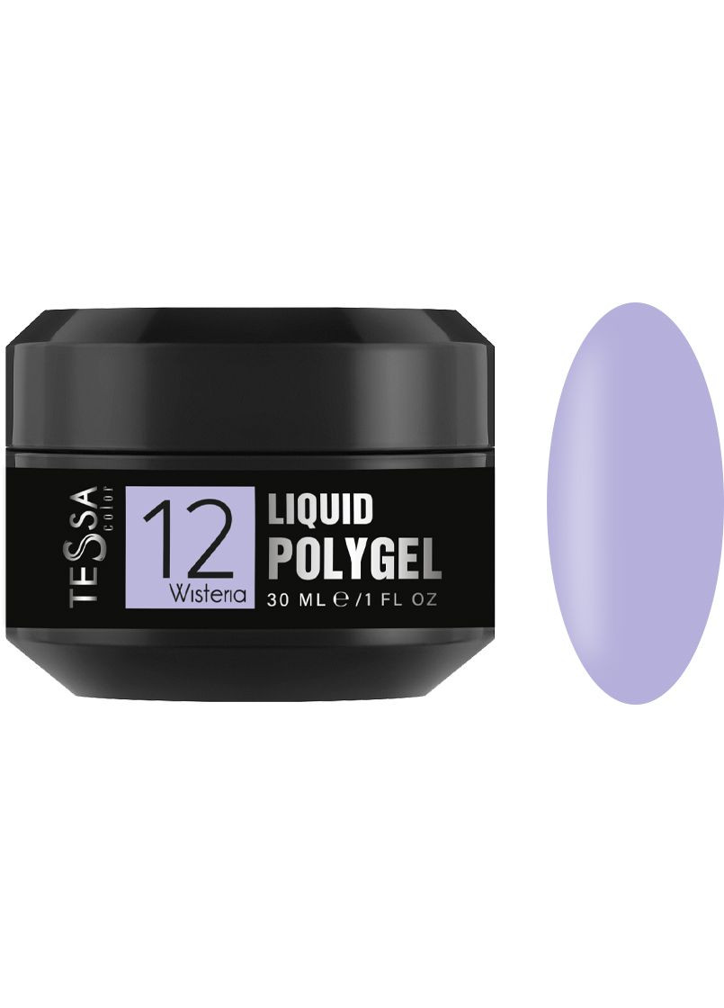 Рідкий полігель Liquid Polygel № 12 Wisteria, 30 мл Tessa (352188122)