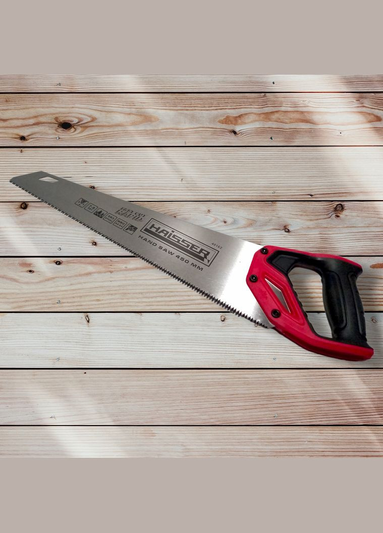 Ножівка по дереву 450 мм, 7-8TPI, 3D, SK5, Rapid (арт.40162) Haisser (337360914)