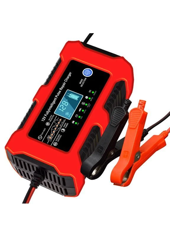 Зарядний пристрій автомобільних акумуляторів Charger Pulse Repair 12V 10A (2104618845) No Brand (376134493)