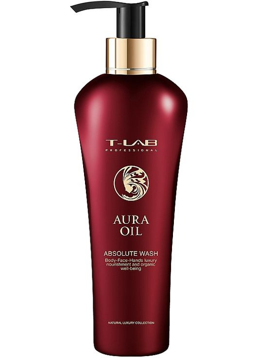 Шампунь-гель для волосся й тіла Aura Oil Absolute Wash 300ml (896324-67339) T-Lab Professional (368618546)