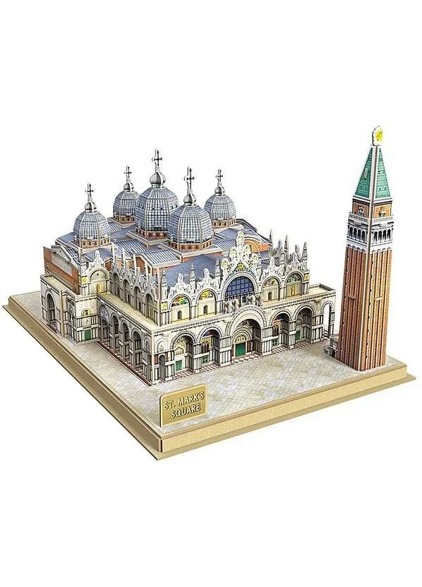 Тривимірна головоломка-конструктор National Geographic Площа Святого Марка () CubicFun DS0980h (370499008)
