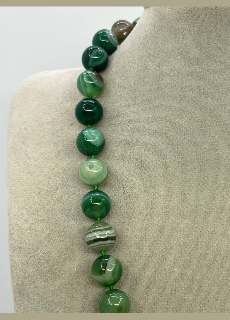 Бусы агат 10 мм 42 см No Brand (327273179)