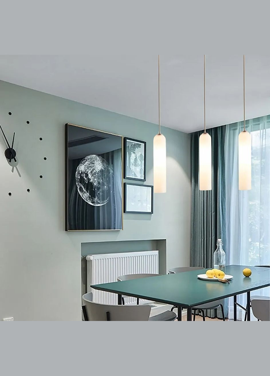 Люстра підвісна на 1 лампочку 27112 Латунь 45-200х10х10 см. Sunnysky (365726106)