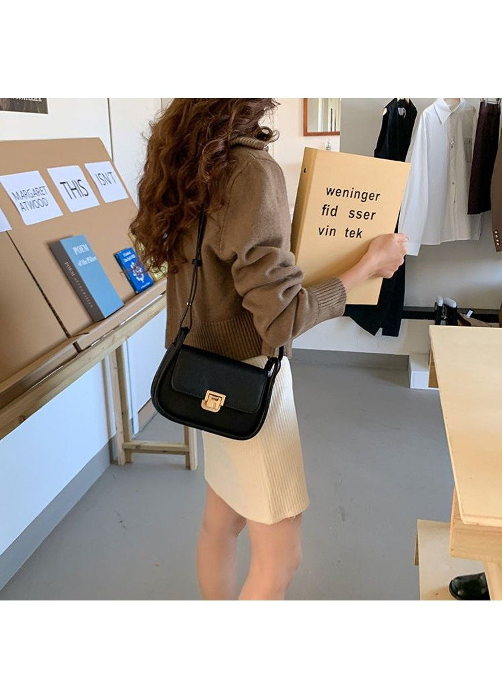 Сумка женская кросс боди No Brand (322421109)