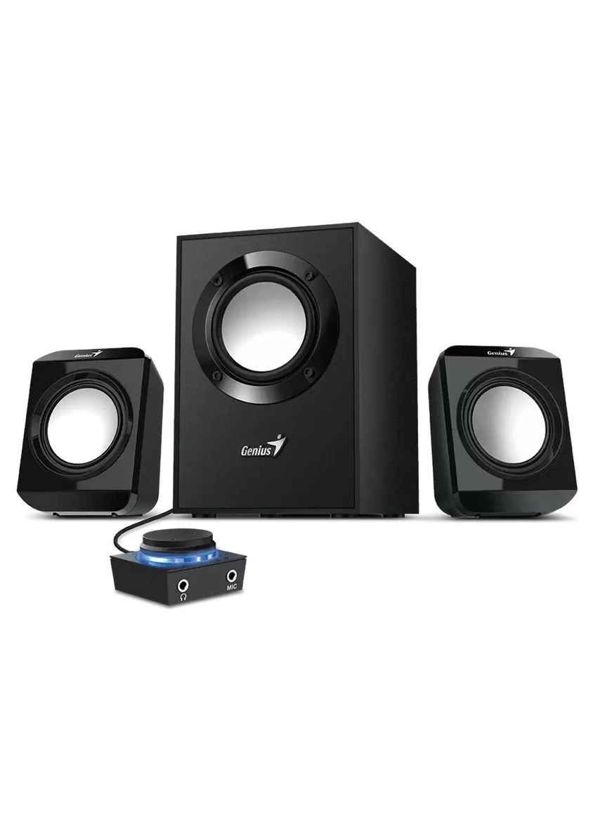 Компьютерная акустика Genius SW-2.1 300 II, Черный 2.1 10 Вт No Brand (393558274)