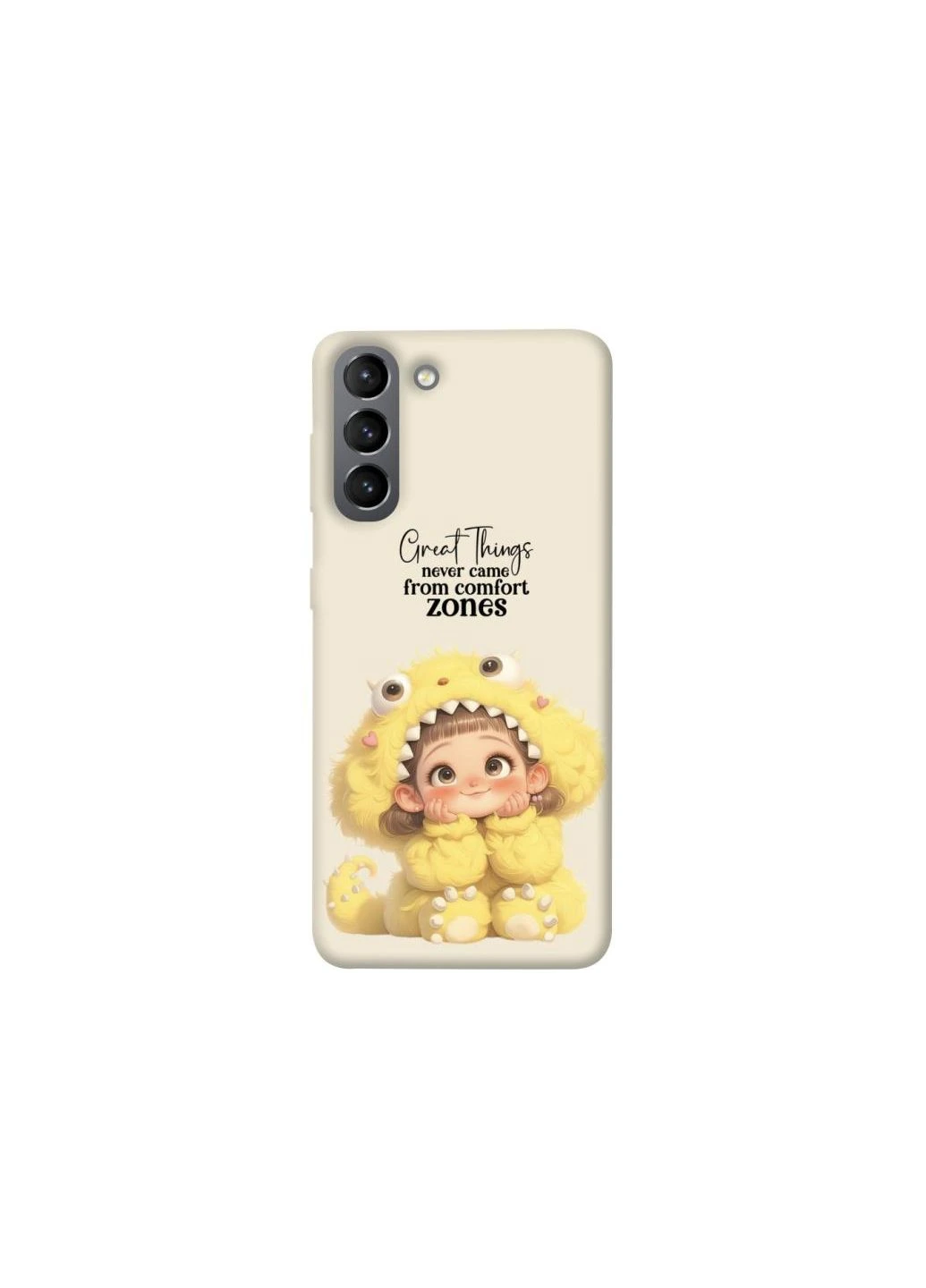 Чехол на Samsung Galaxy S21 Great Things Frontalka (357299079)