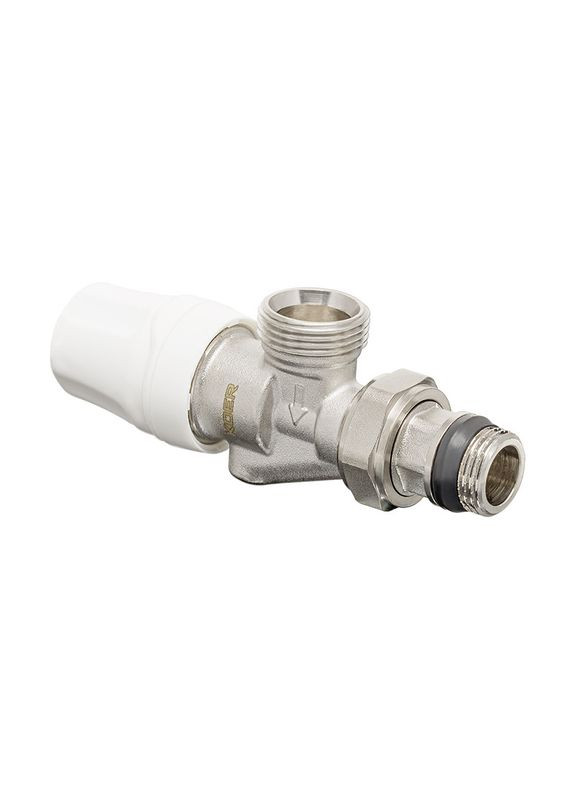 Комплект для підключення радіатора SET-16 - 1/2"x3/4" (осьовий) з термоголовкою ЗЗ (KR3179) KOER (315702013)